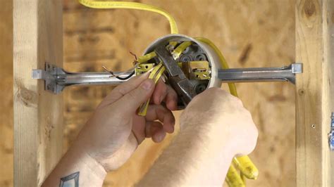 how to install a ceiling fan junction box|ceiling fan outlet box installation.